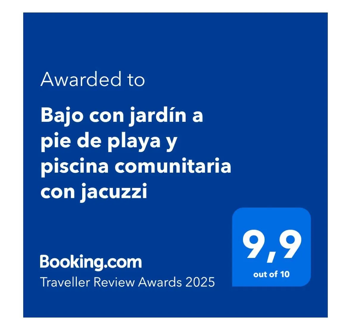 Bajo Con Jardin A Pie De Playa Y Piscina Comunitaria Con Jacuzzi Daire Playas de Vera